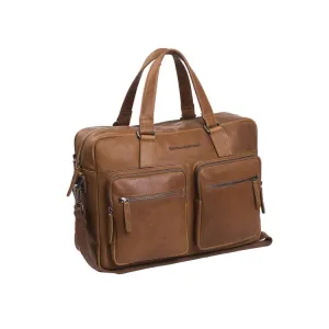 Leather Laptop Bag - The Chesterfield Brand Misha Cognac