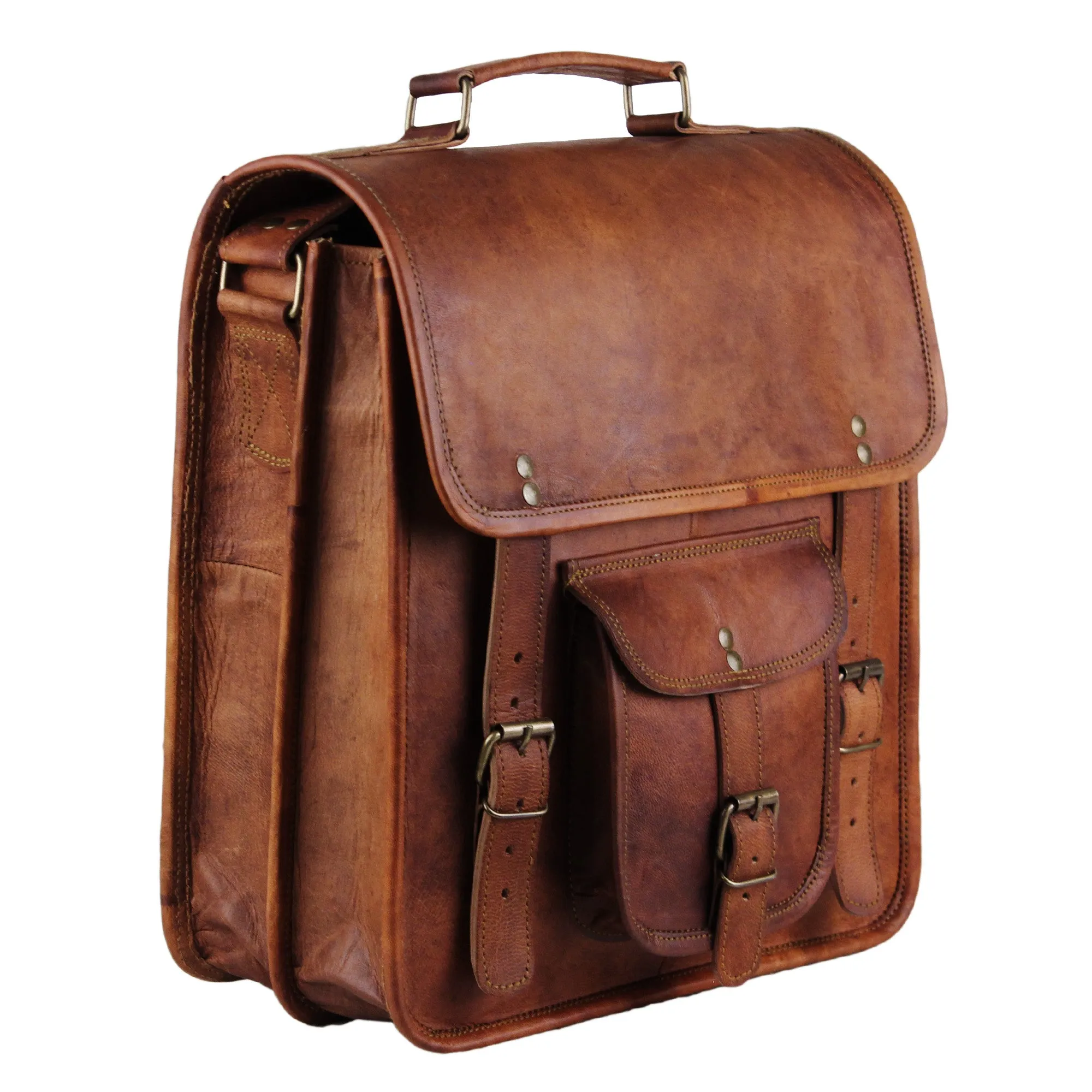 Leather MacBook Pro 13 Messenger Bag