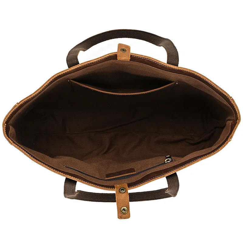 Leather Tote Bag For Women Full Grain Leather Handbag Leather Shopping Bag Women Shoulder Bag Leather Purse