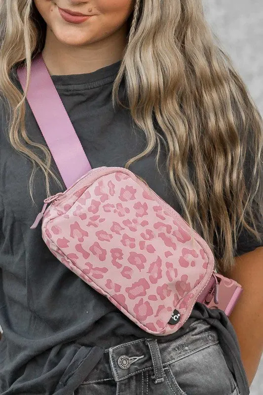 Leopard Places to Be Crossbody Bag