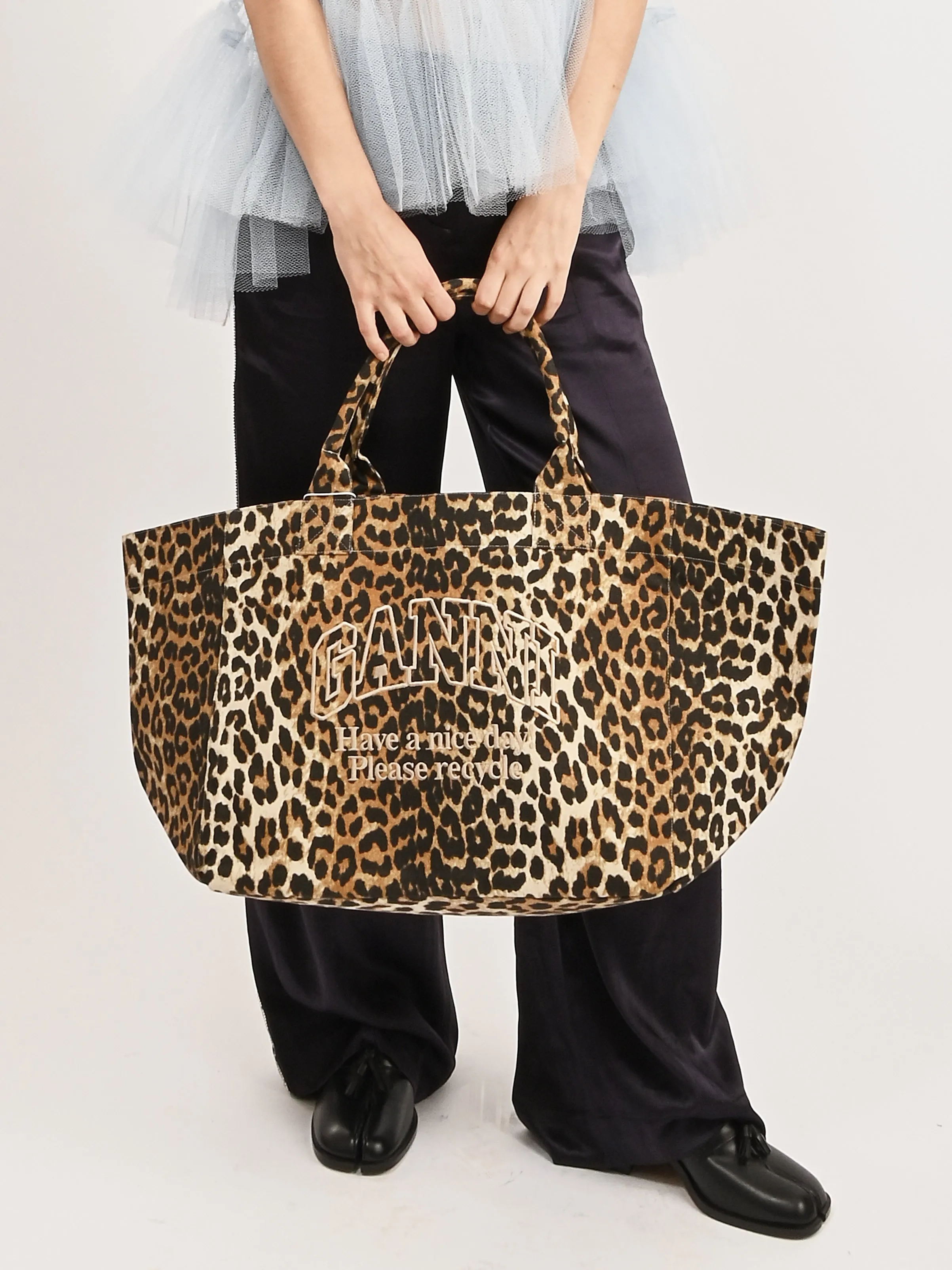 Leopard Print XXL Shopper