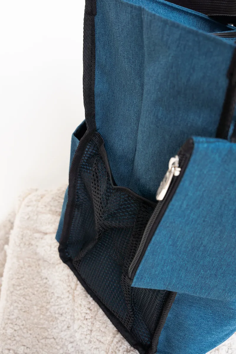 Light Blue Medium Get It Together Organizer Tote