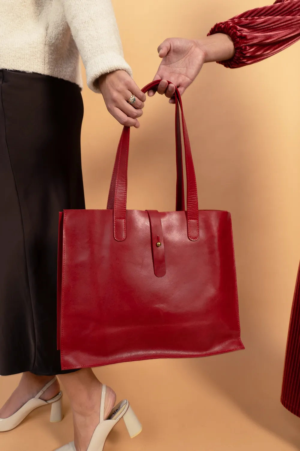LIMITED EDITION: Large Leather Handbag