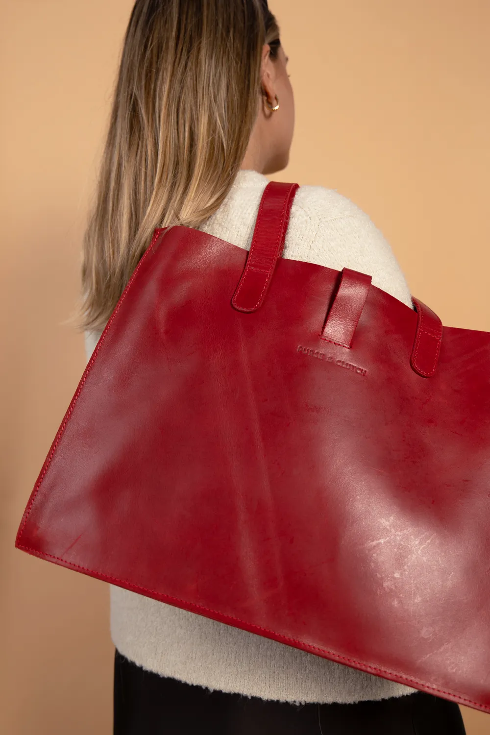 LIMITED EDITION: Large Leather Handbag