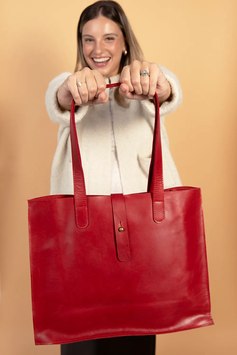 LIMITED EDITION: Large Leather Handbag