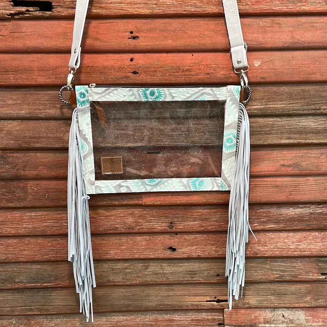 Loretta - No Hide w/ Turquoise Sand Aztec