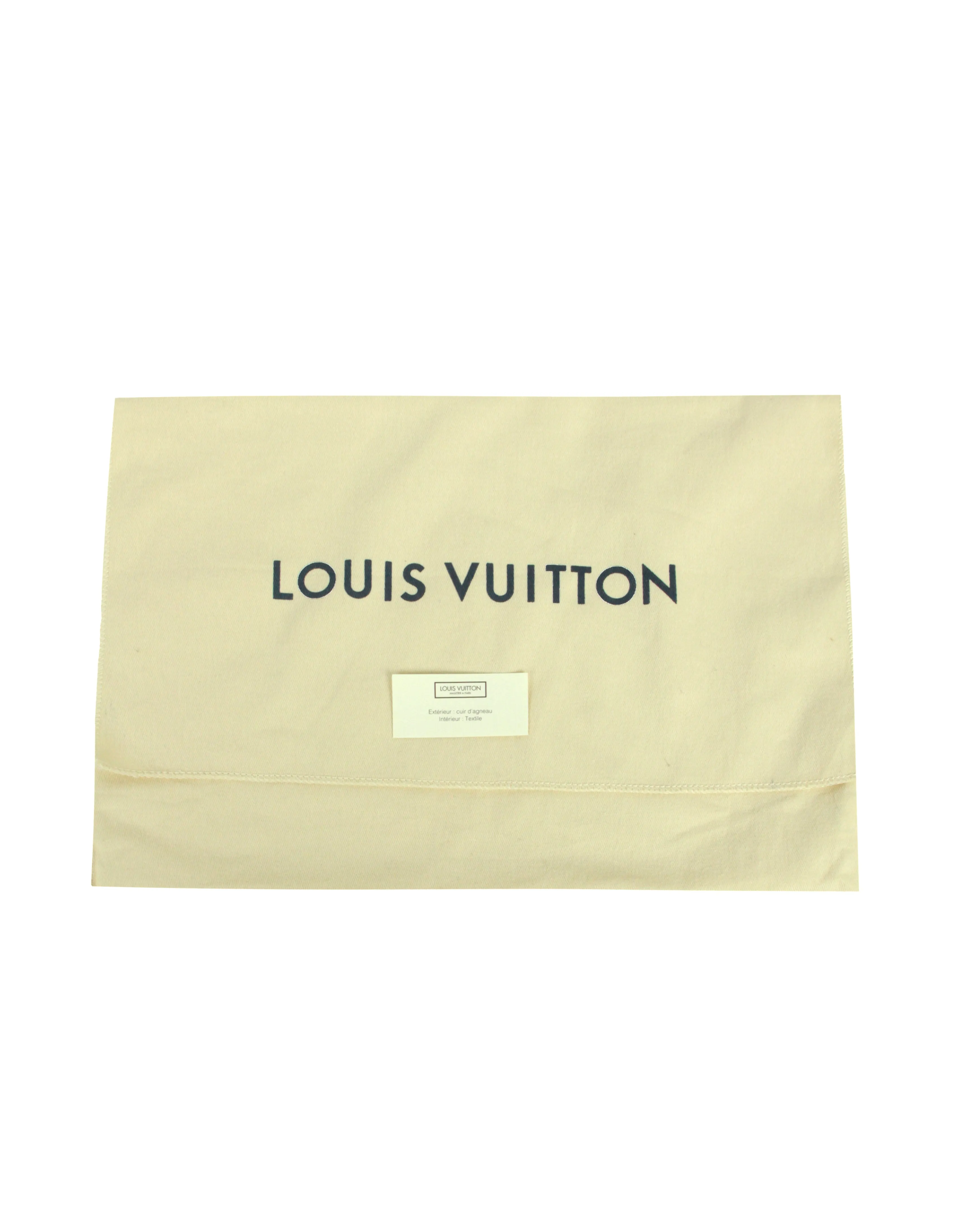 Louis Vuitton Camel Lambskin Leather Embossed Monogram Coussin PM Bag