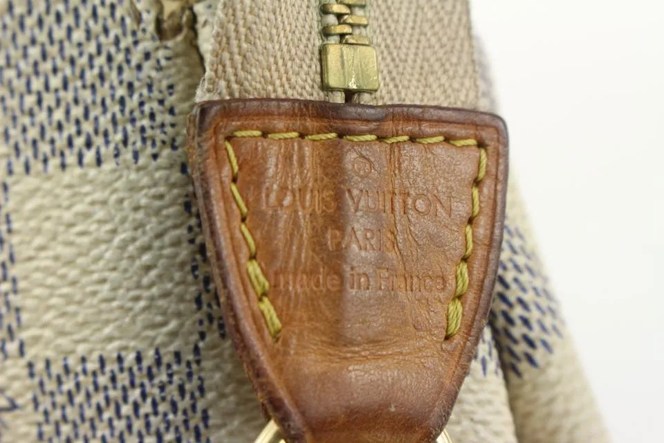 Louis Vuitton Damier Azur Pochette Eva 2way Crossbody Sophie 927lv36