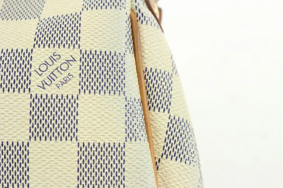 Louis Vuitton Damier Azur Pochette Eva 2way Crossbody Sophie 927lv36