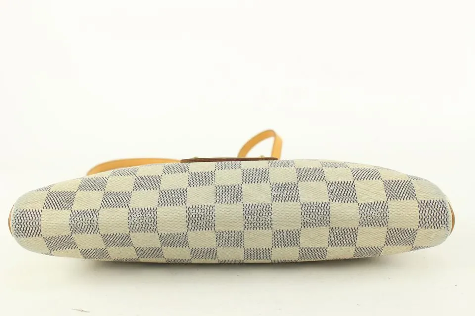 Louis Vuitton Damier Azur Pochette Eva 2way Crossbody Sophie 927lv36
