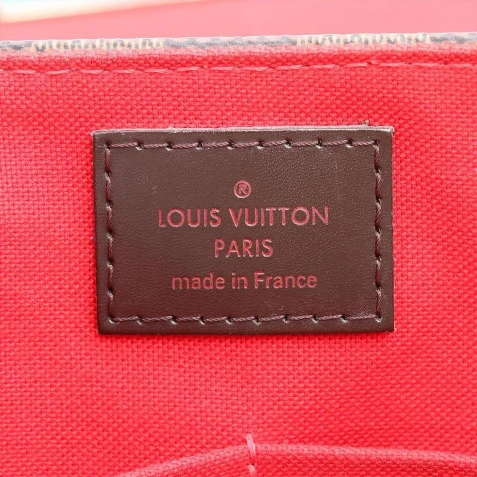 Louis Vuitton Damier Ebene Besace Rosebery Crossbody flap Bag 8LV712