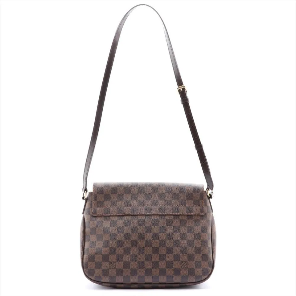 Louis Vuitton Damier Ebene Besace Rosebery Crossbody flap Bag 8LV712