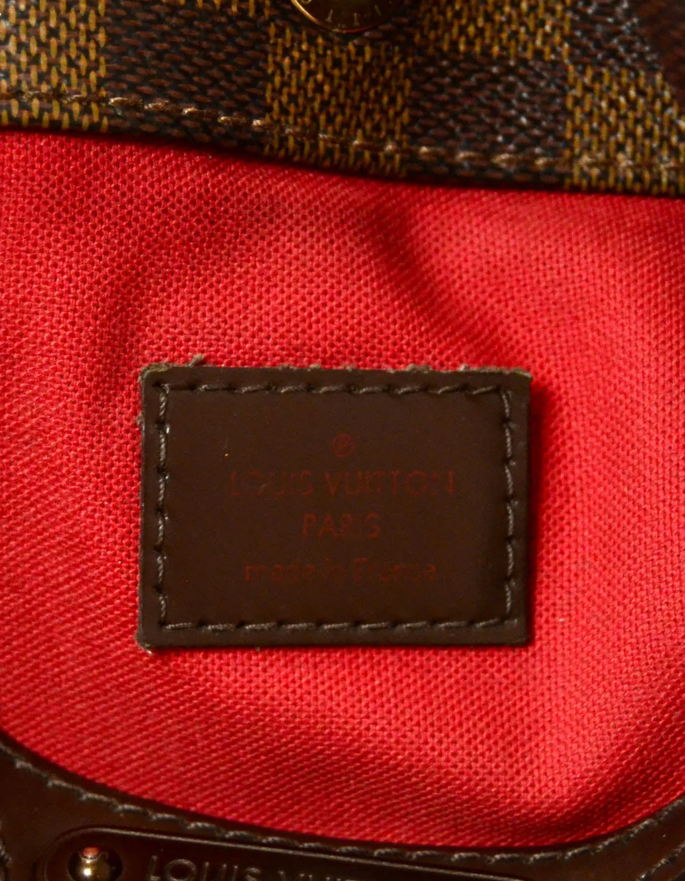 Louis Vuitton Damier Ebene Bloomsbury PM Messenger Bag