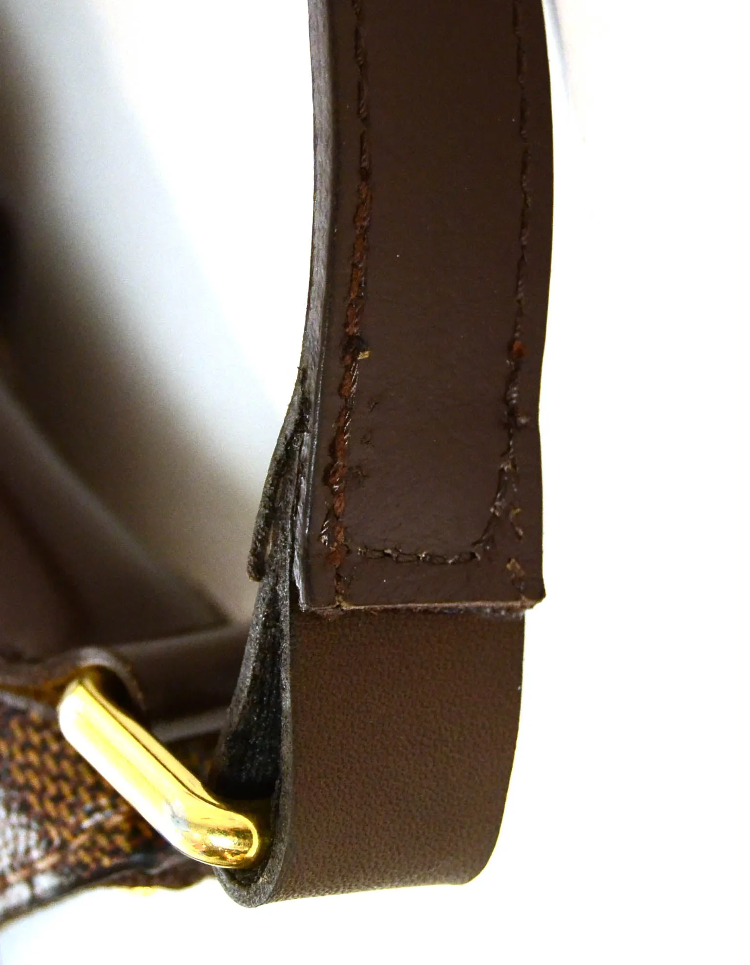Louis Vuitton Damier Ebene Bloomsbury PM Messenger Bag
