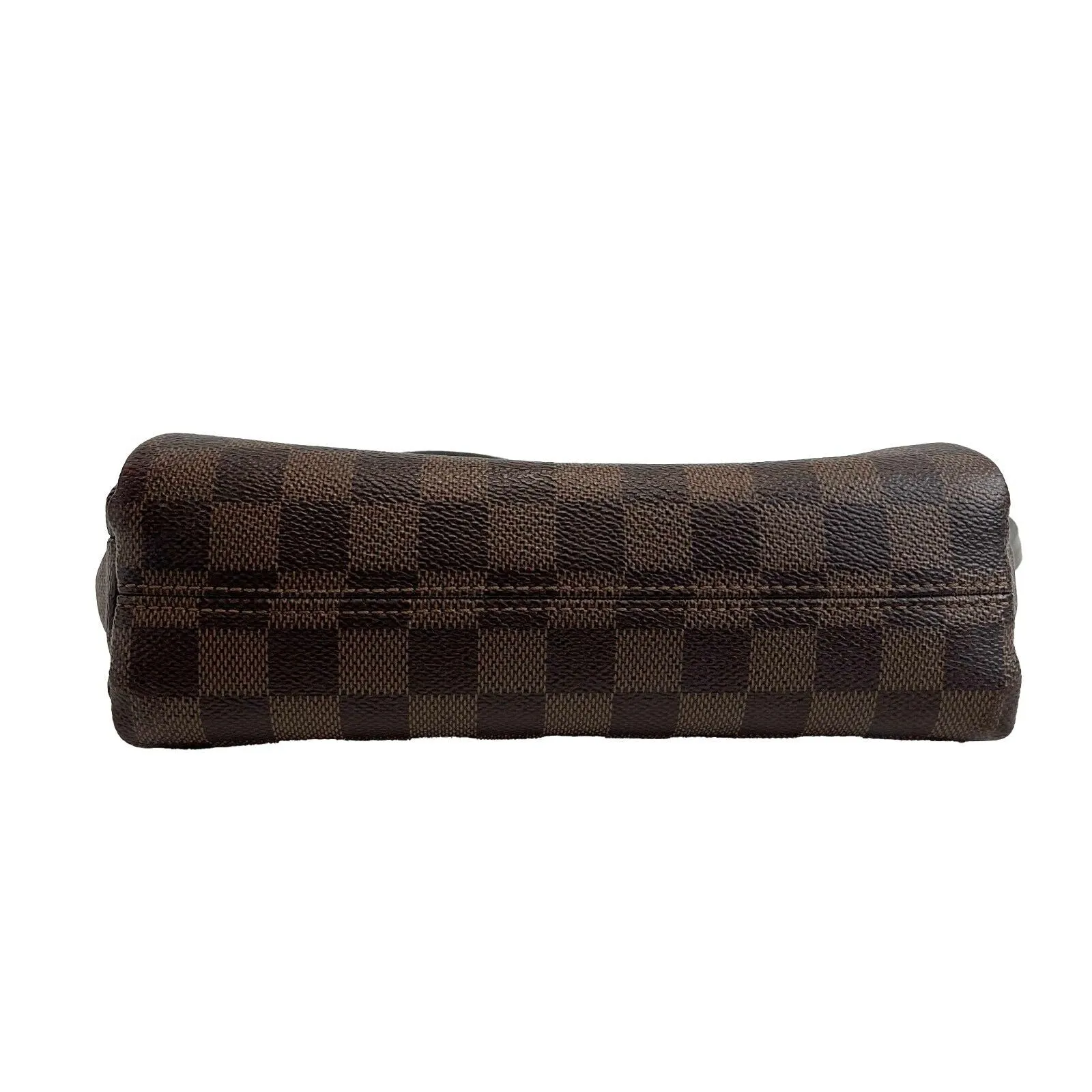 Louis Vuitton - Damier Ebene Croisette - Brown Top Handle w / Crossbody Strap