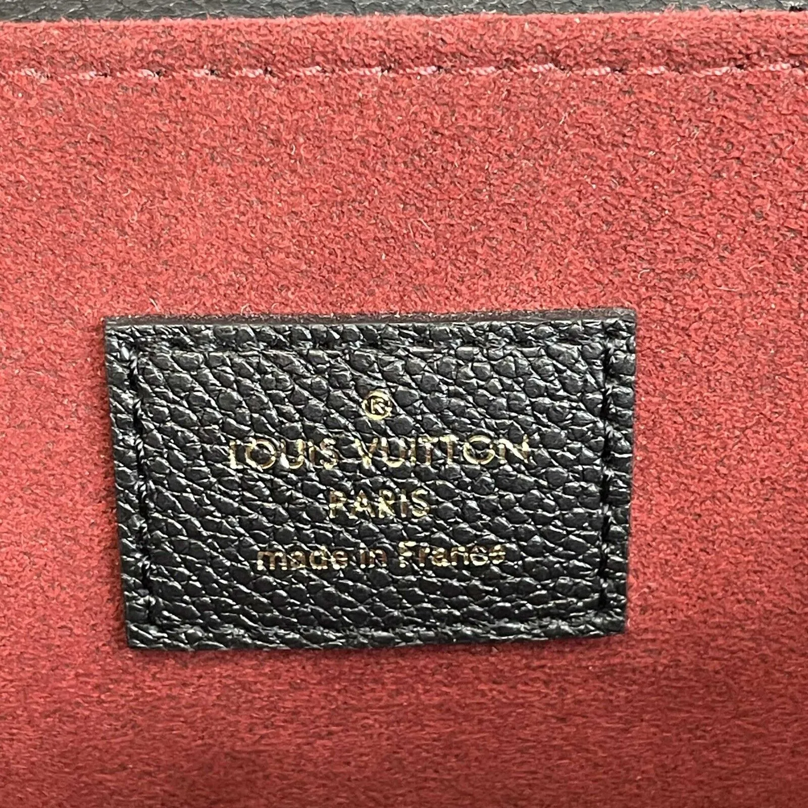 Louis Vuitton Empreinte Monogram Giant Pochette Metis - Black/Beige