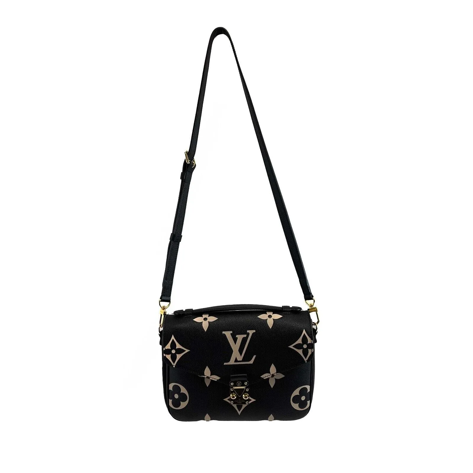 Louis Vuitton Empreinte Monogram Giant Pochette Metis - Black/Beige