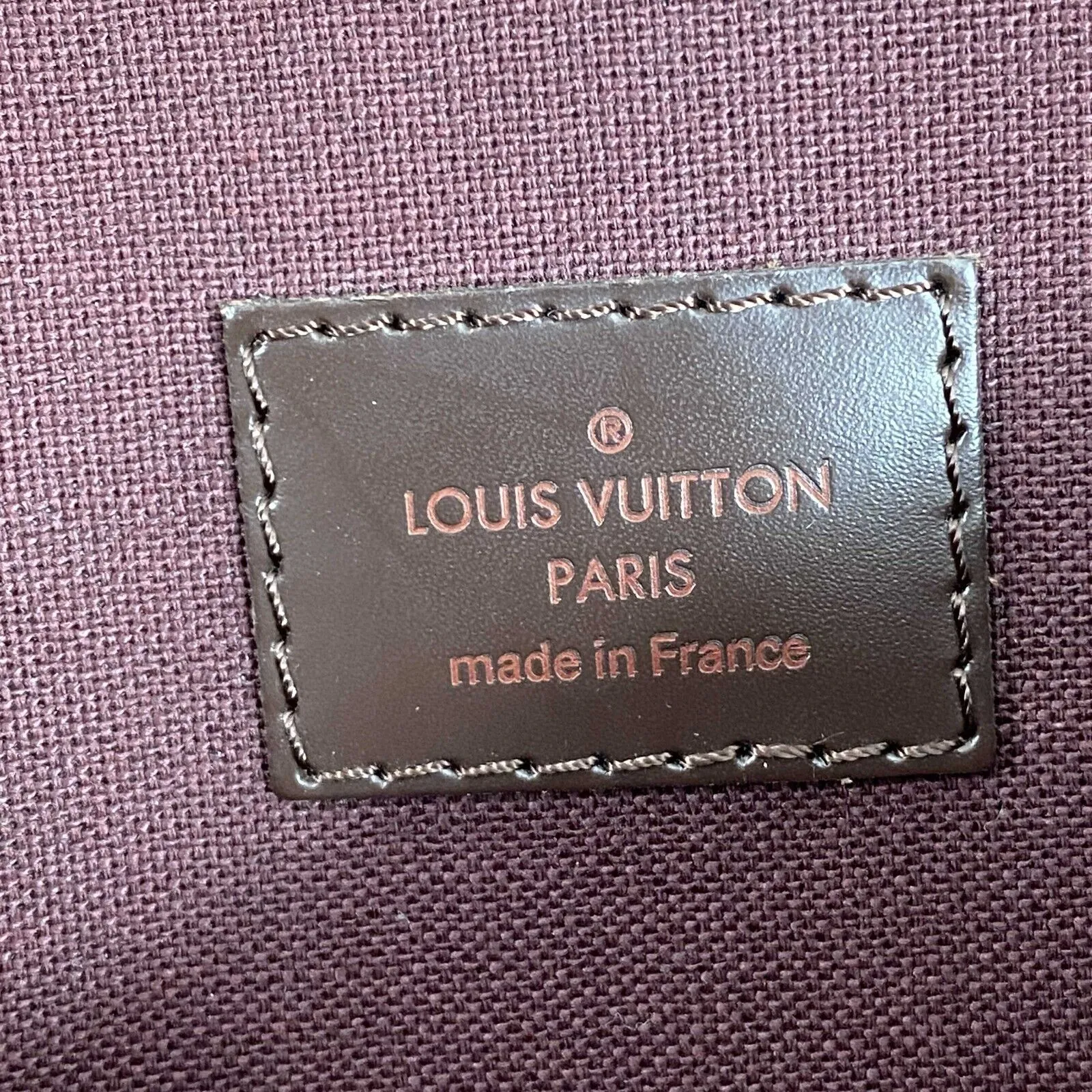 Louis Vuitton - Excellent - Hoxton PM in Damier Ebene - Brown Crossbody
