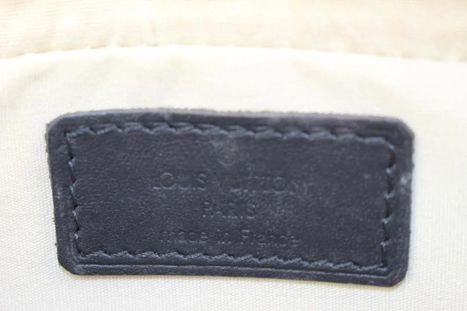 Louis Vuitton Grey x Navy Monogram Mini Lin Juliette MM Crossbody Bag 83lz418s
