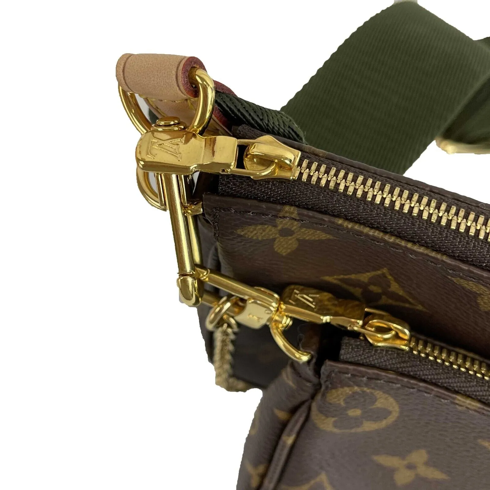 Louis Vuitton - Khaki Multi Pochette - Brown/Beige/Green Crossbody