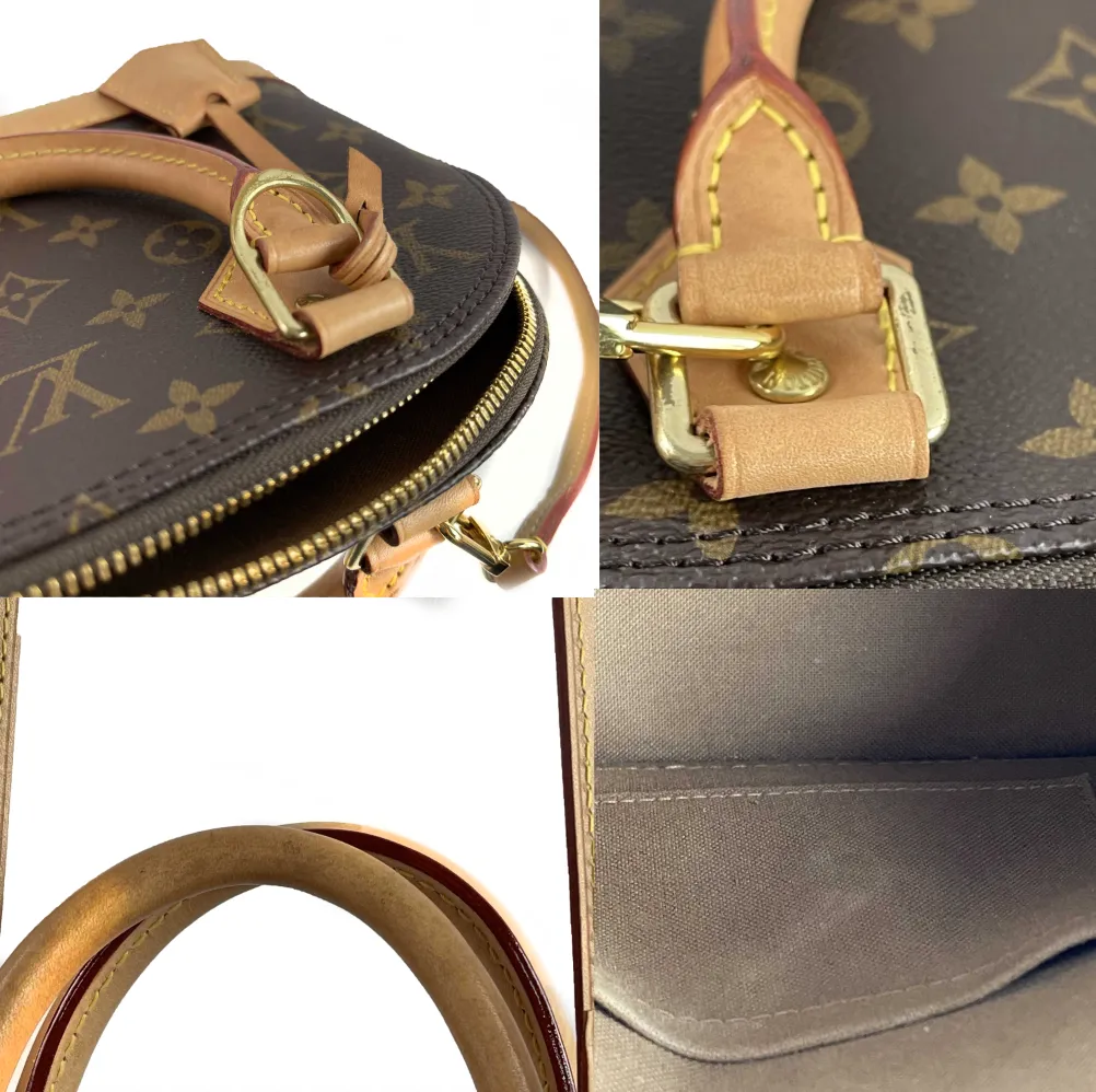 Louis Vuitton - LV Alma BB Monogram - Brown Top Handle w/ Shoulder Strap