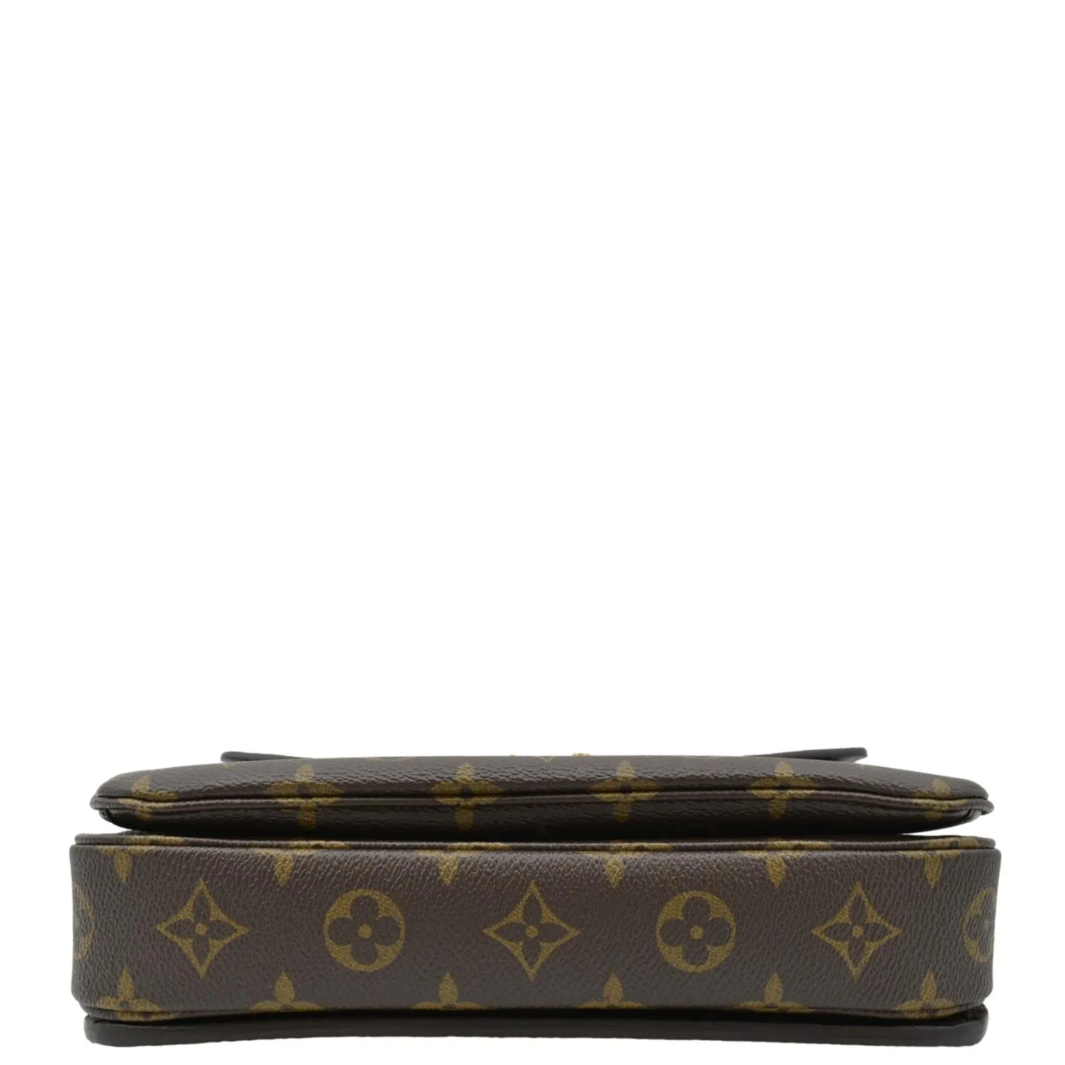 LOUIS VUITTON Metis Pochette Monogram Canvas Crossbody Bag Brown