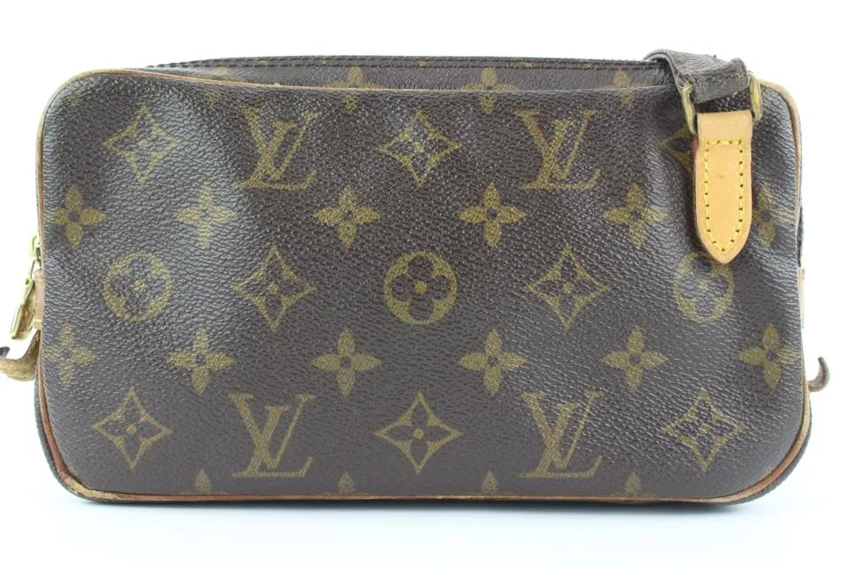 Louis Vuitton Monogram Pochette Marly Bandouliere Crossbody 660lvs317
