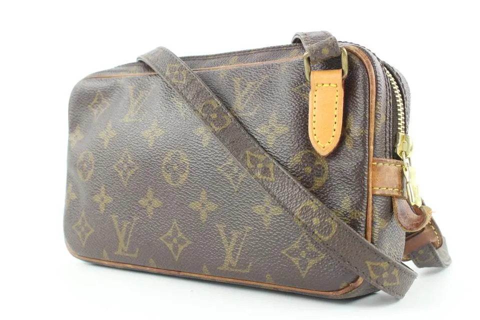 Louis Vuitton Monogram Pochette Marly Bandouliere Crossbody 660lvs317
