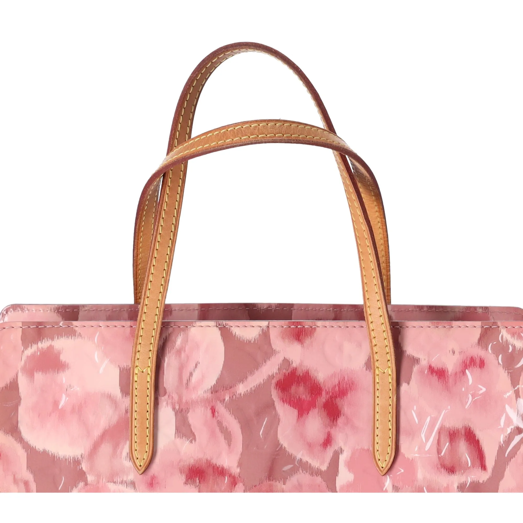 Louis Vuitton Monogram Vernis Ikat Flower Catalina NS Tote Pink M90037