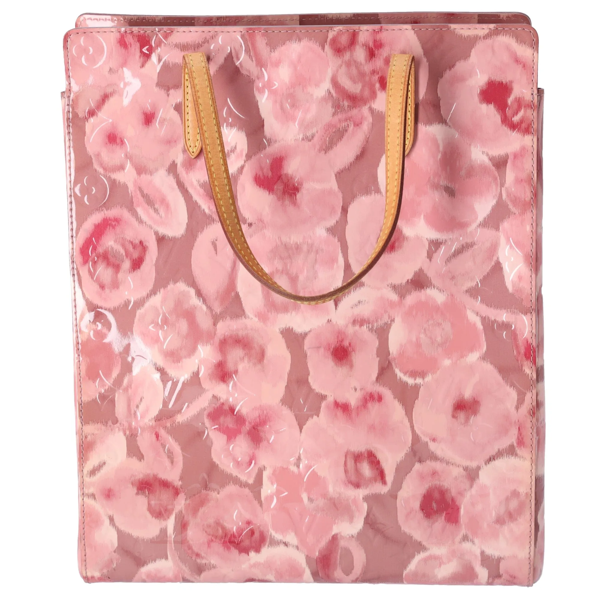 Louis Vuitton Monogram Vernis Ikat Flower Catalina NS Tote Pink M90037