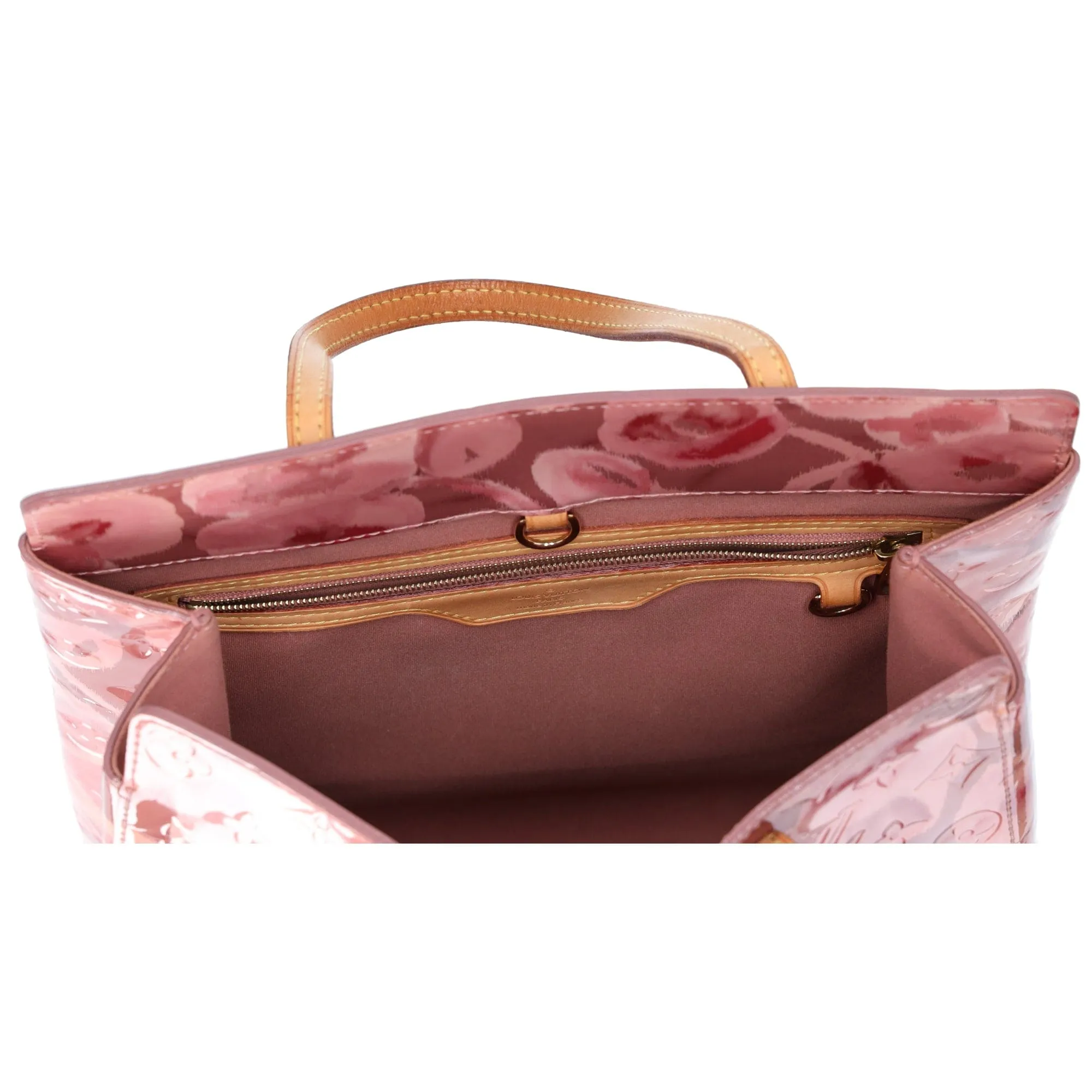 Louis Vuitton Monogram Vernis Ikat Flower Catalina NS Tote Pink M90037