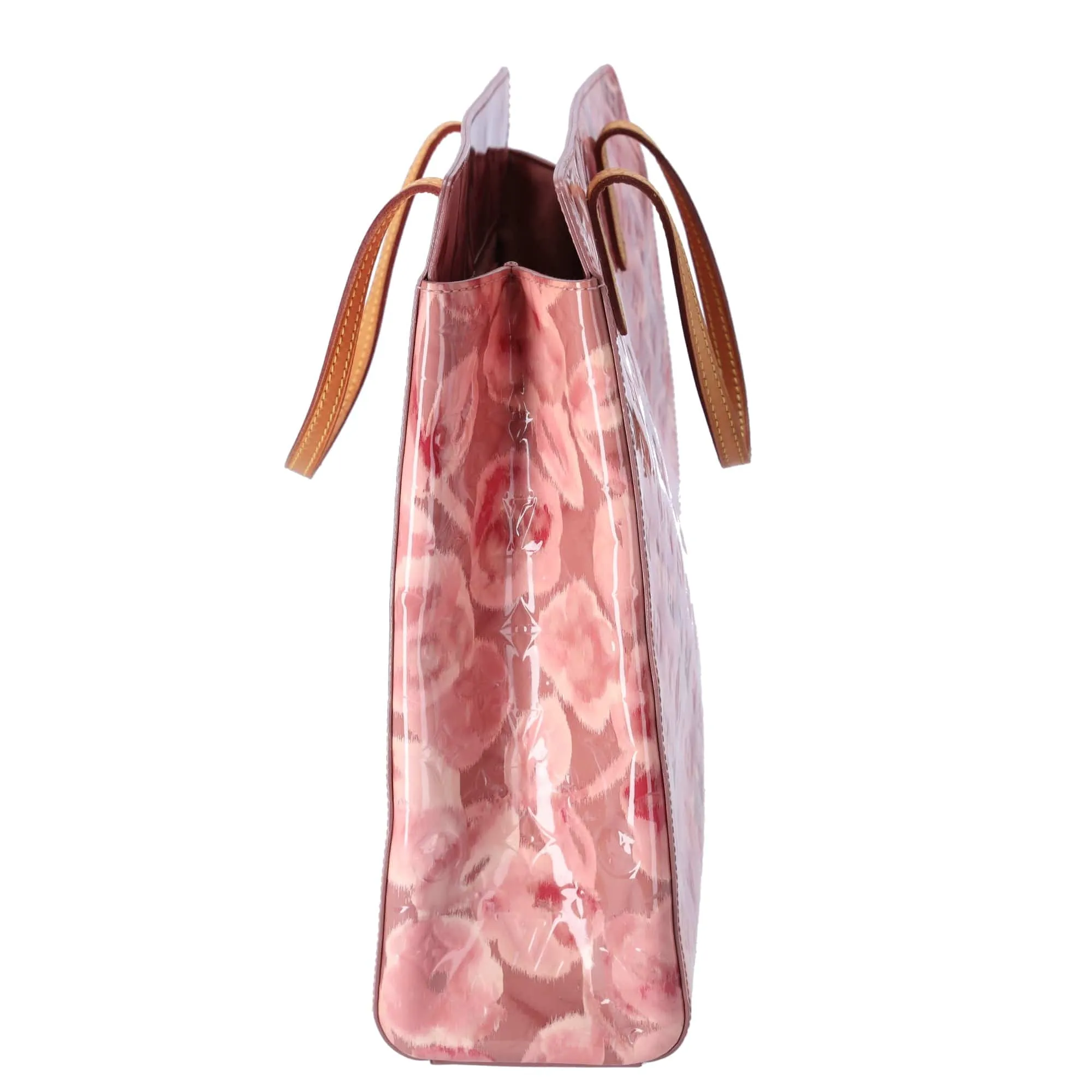 Louis Vuitton Monogram Vernis Ikat Flower Catalina NS Tote Pink M90037