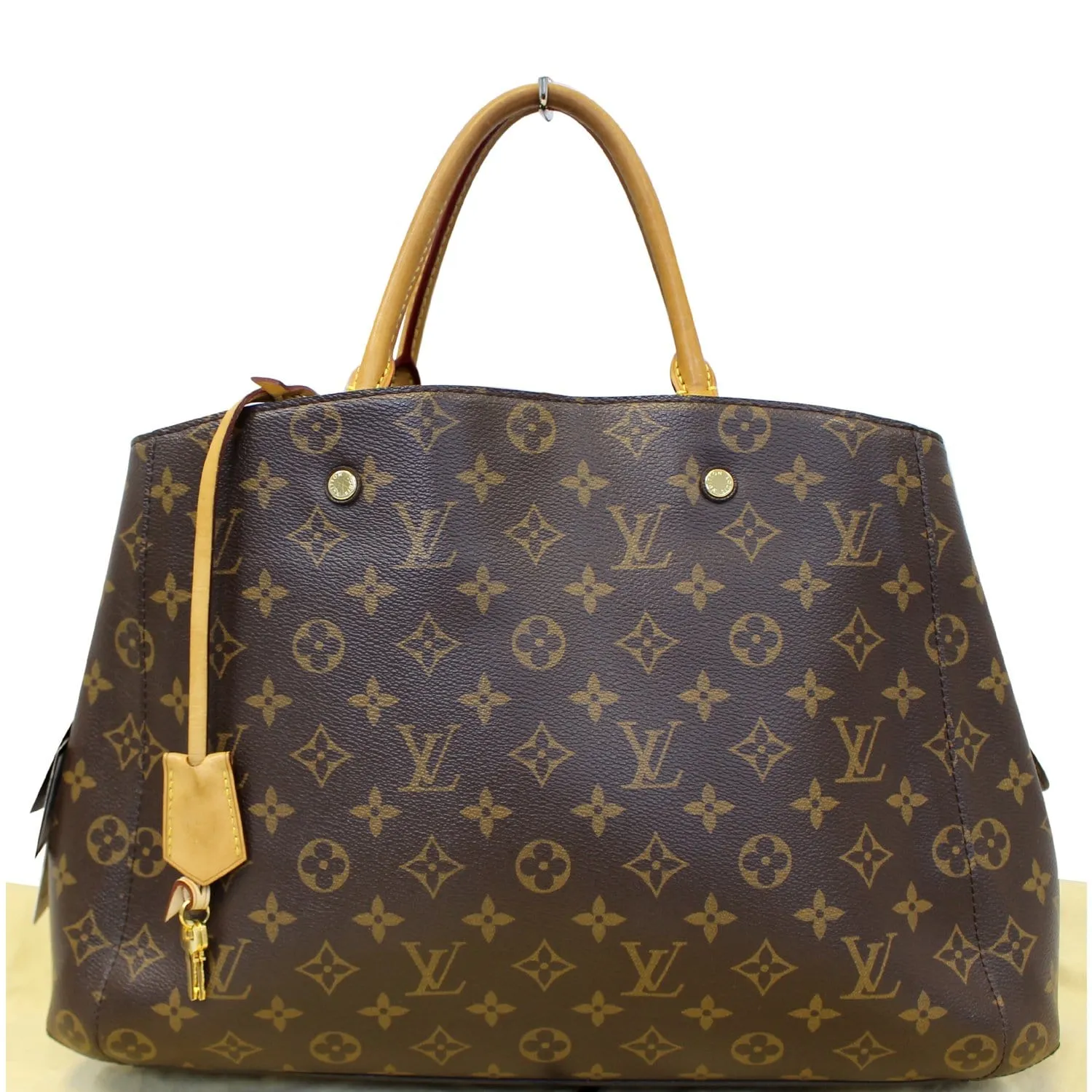 LOUIS VUITTON Montaigne GM Monogram Canvas Shoulder Handbag