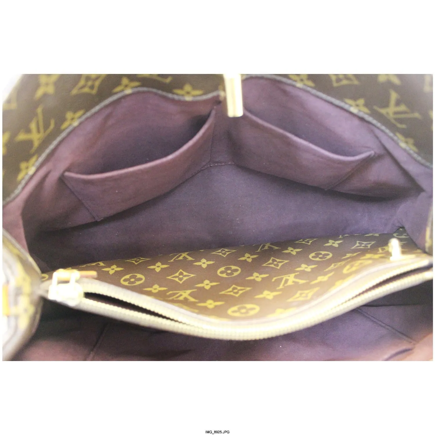 LOUIS VUITTON Montaigne GM Monogram Canvas Shoulder Handbag
