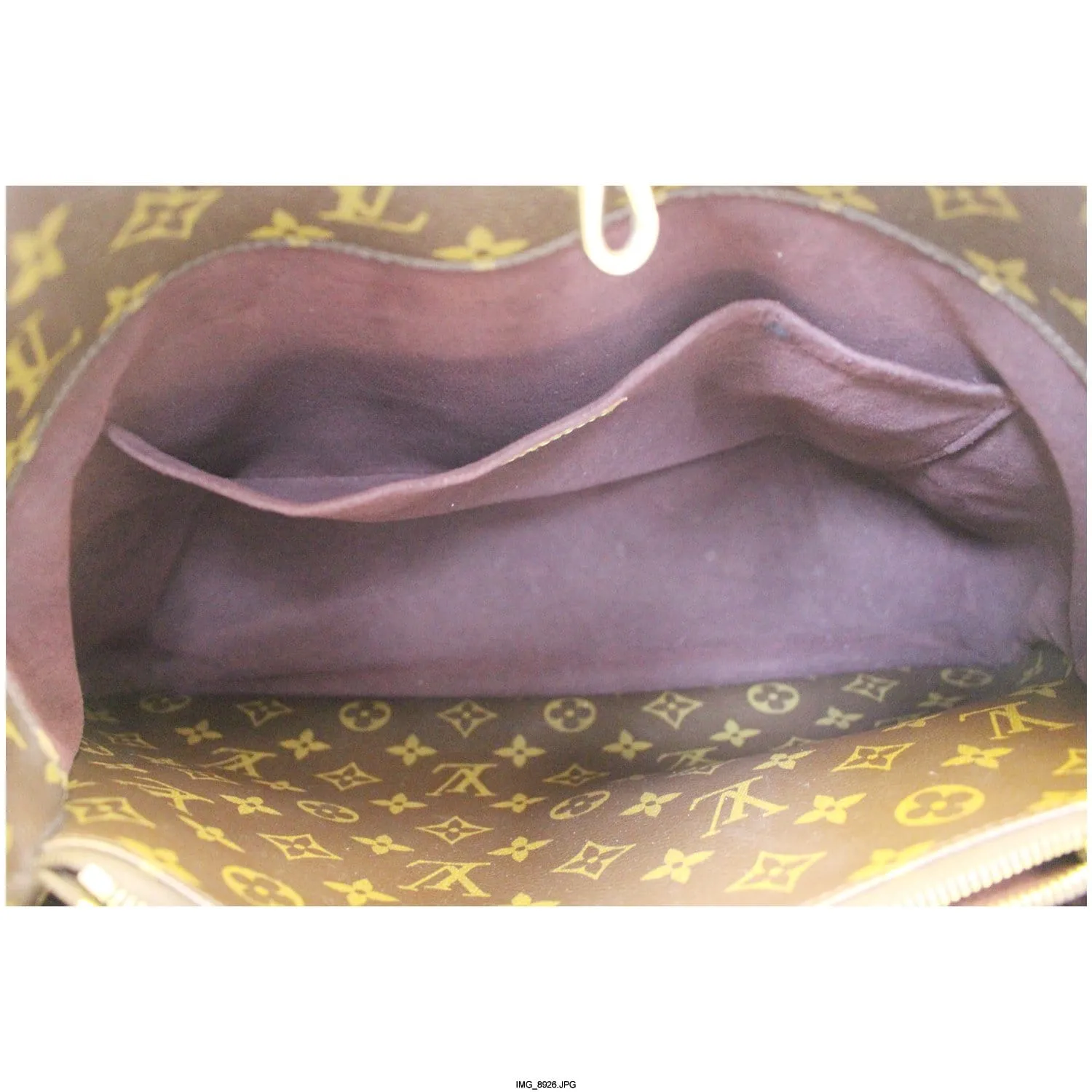 LOUIS VUITTON Montaigne GM Monogram Canvas Shoulder Handbag