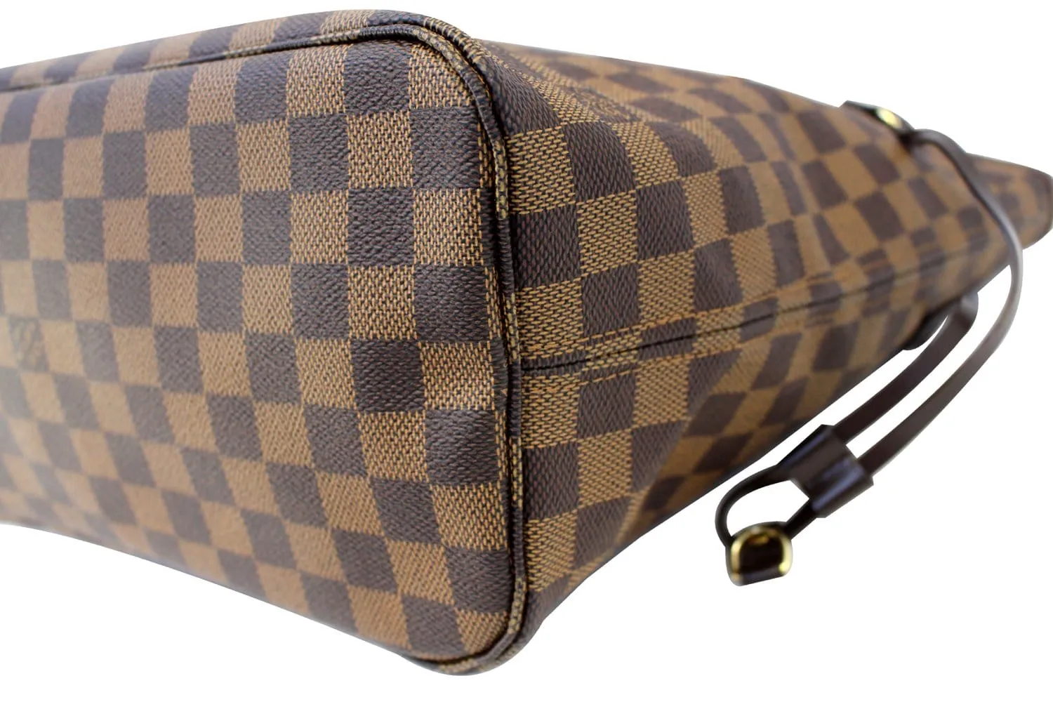 LOUIS VUITTON Neverfull MM Damier Ebene Shoulder Bag