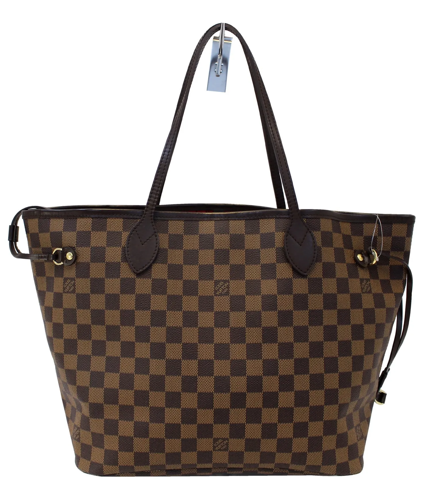 LOUIS VUITTON Neverfull MM Damier Ebene Shoulder Bag
