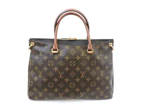 Louis Vuitton Pallas Monogram Noir Tote
