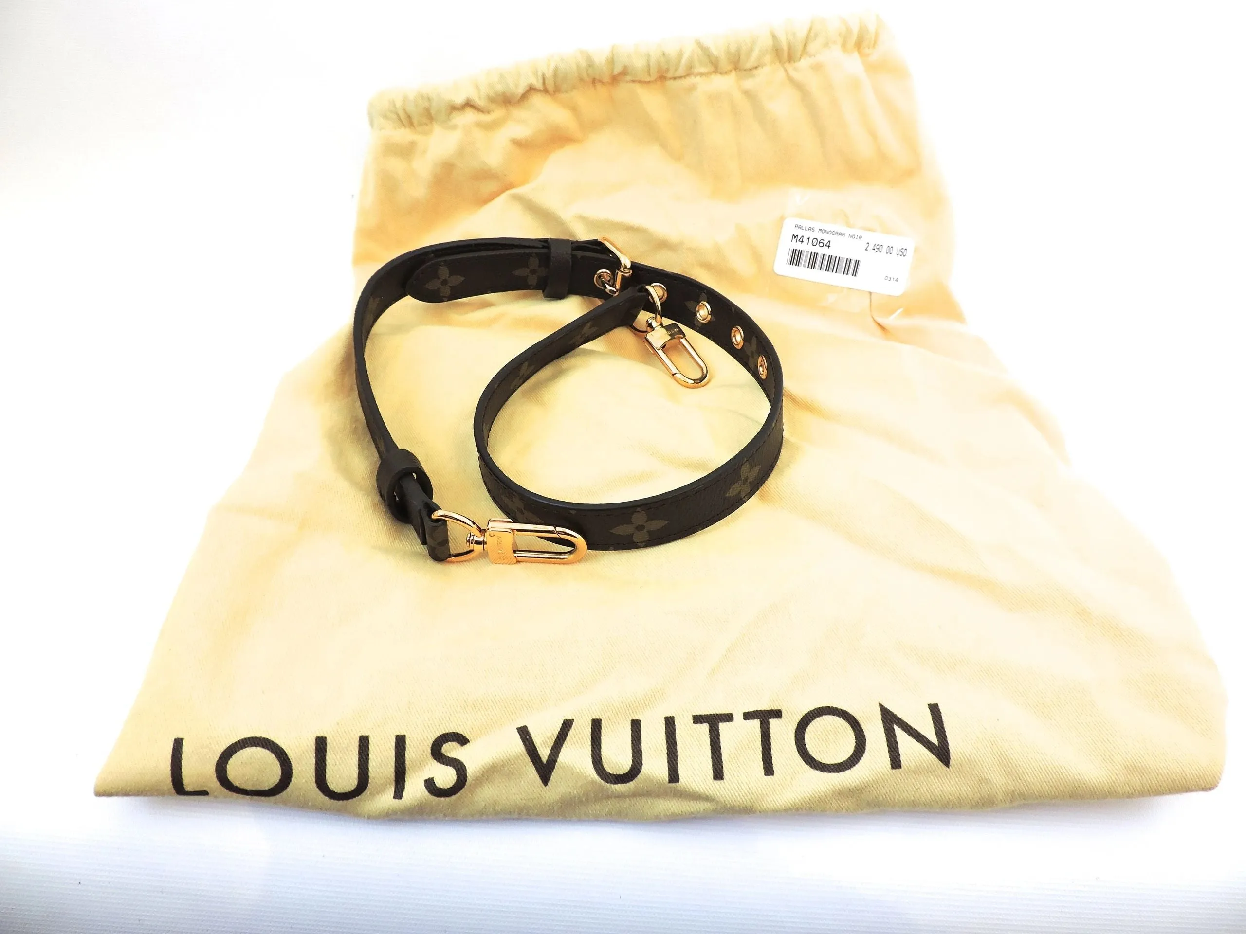 Louis Vuitton Pallas Monogram Noir Tote