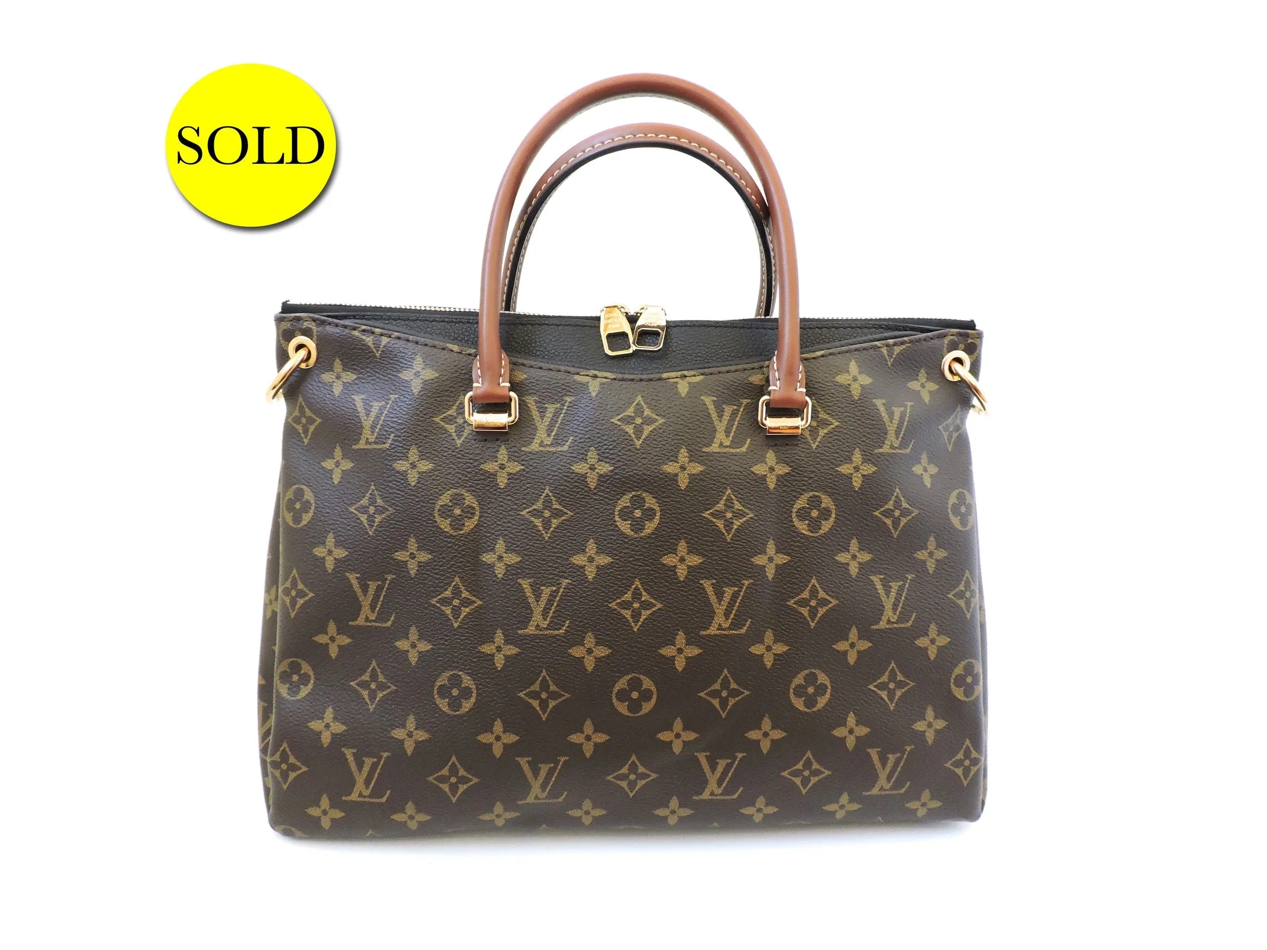 Louis Vuitton Pallas Monogram Noir Tote