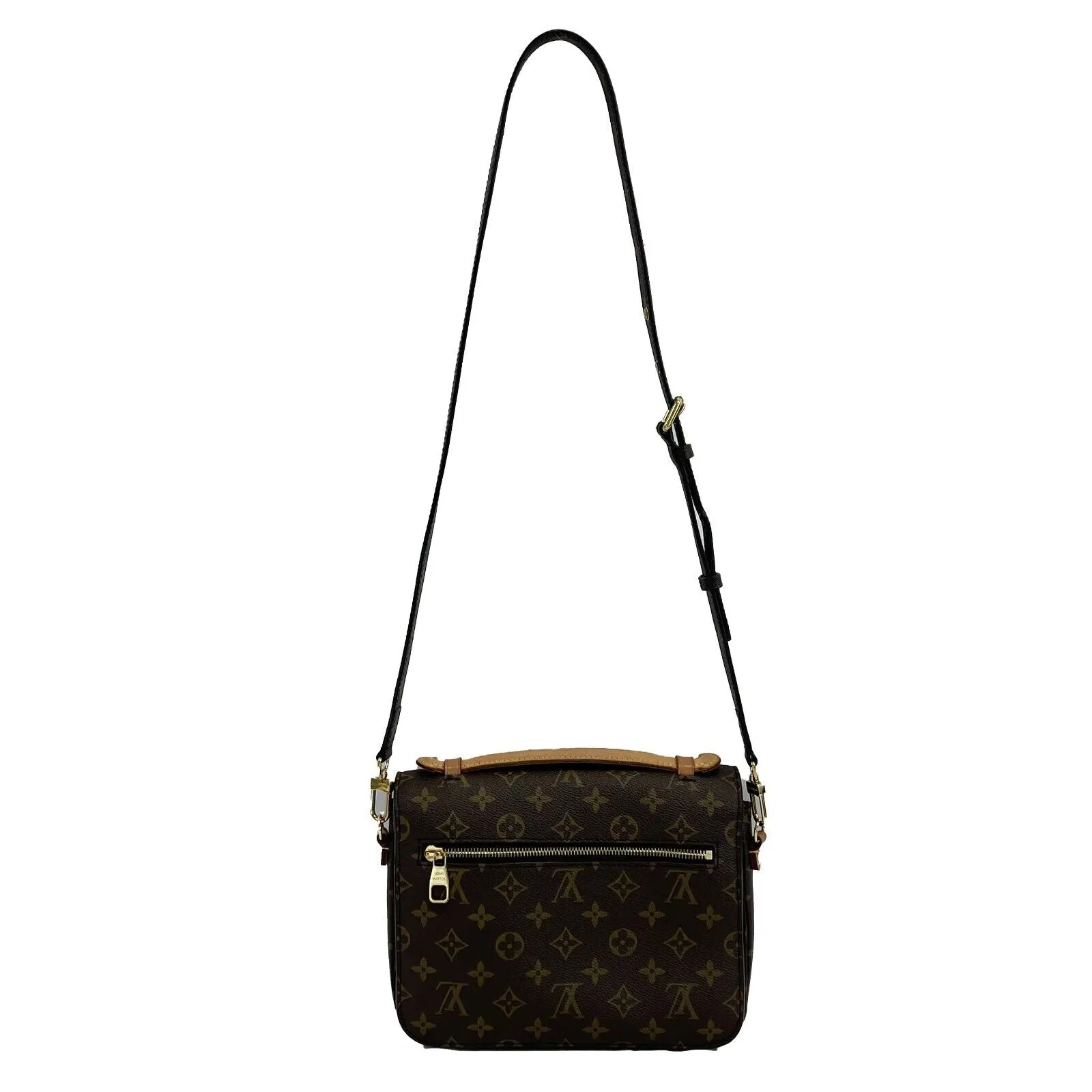 Louis Vuitton Pochette Métis Monogram Canvas Brown Top Handle / Crossbody Strap