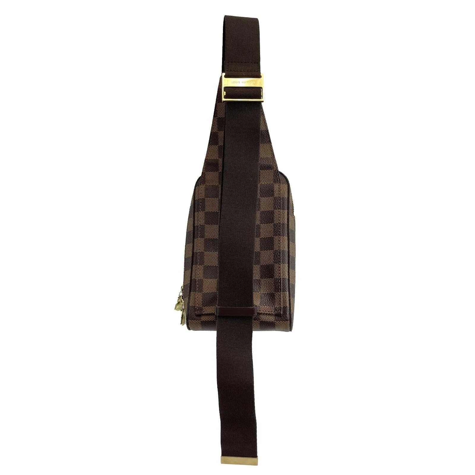 Louis Vuitton - Unisex Geronimo Canvas Crossbody / Fanny Bum Bag - Damier Ebene