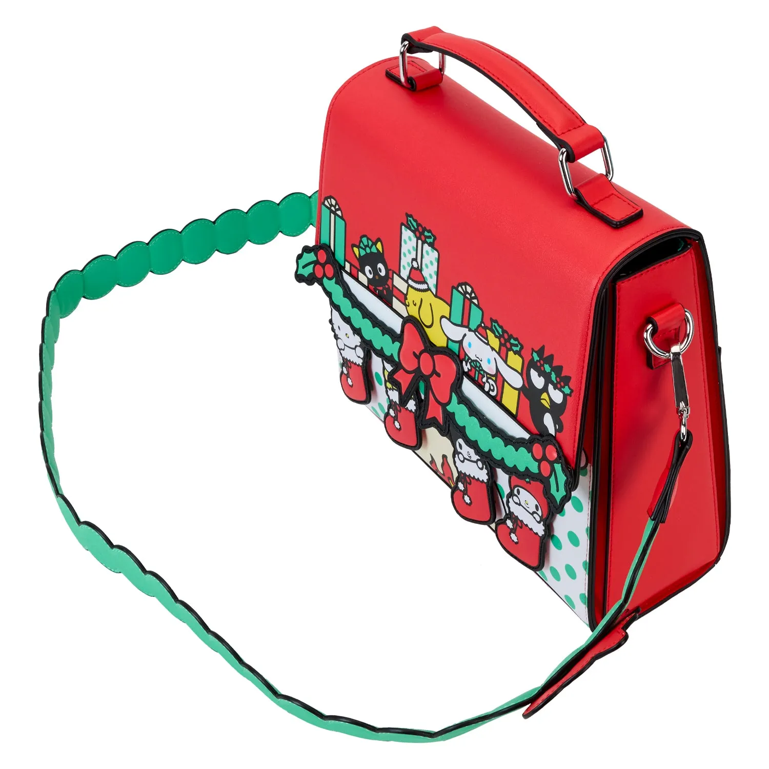 Loungefly Sanrio Hello Kitty And Friends Christmas Stocking Gifts Crossbody Bag