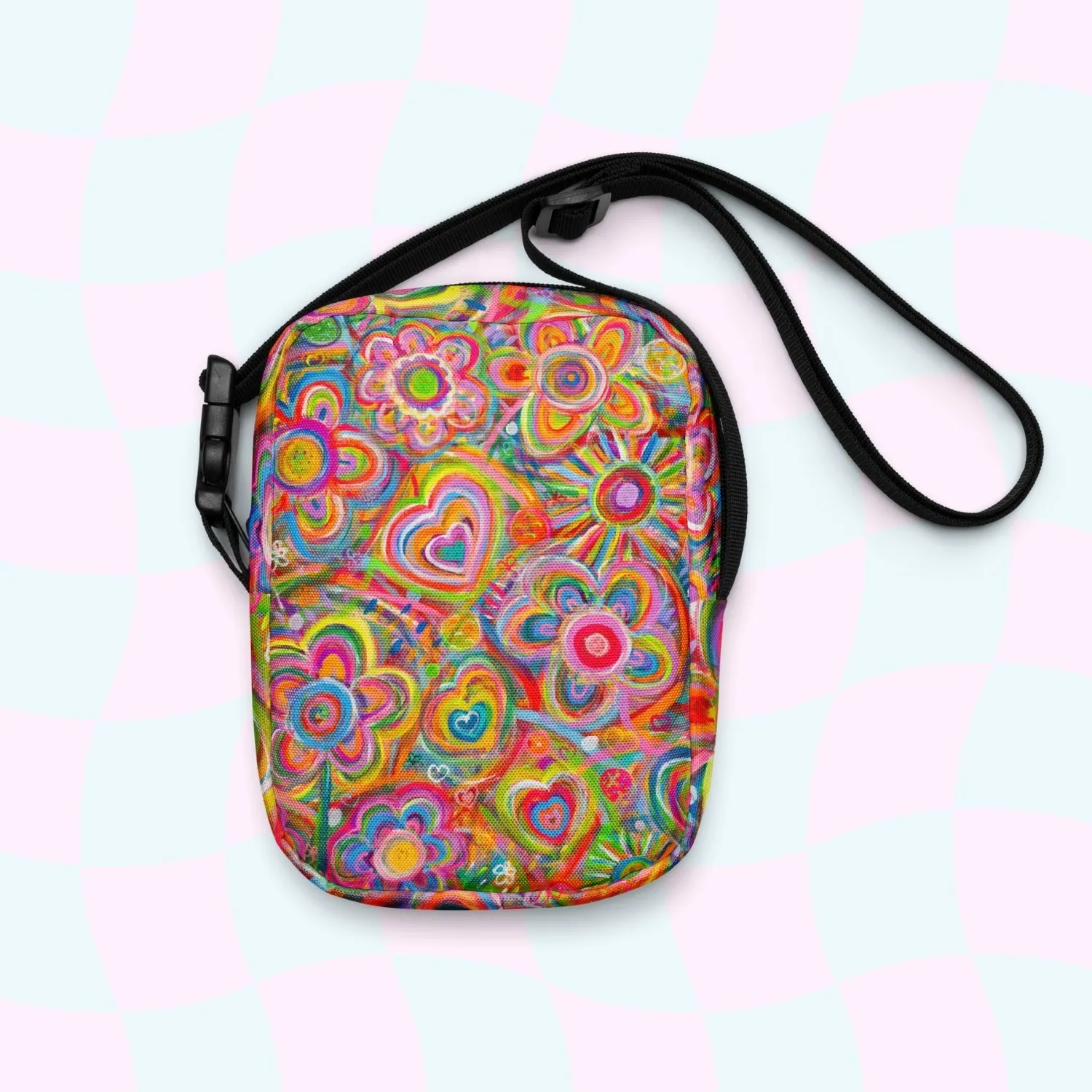 Love in Neon Mini Crossbody Bag