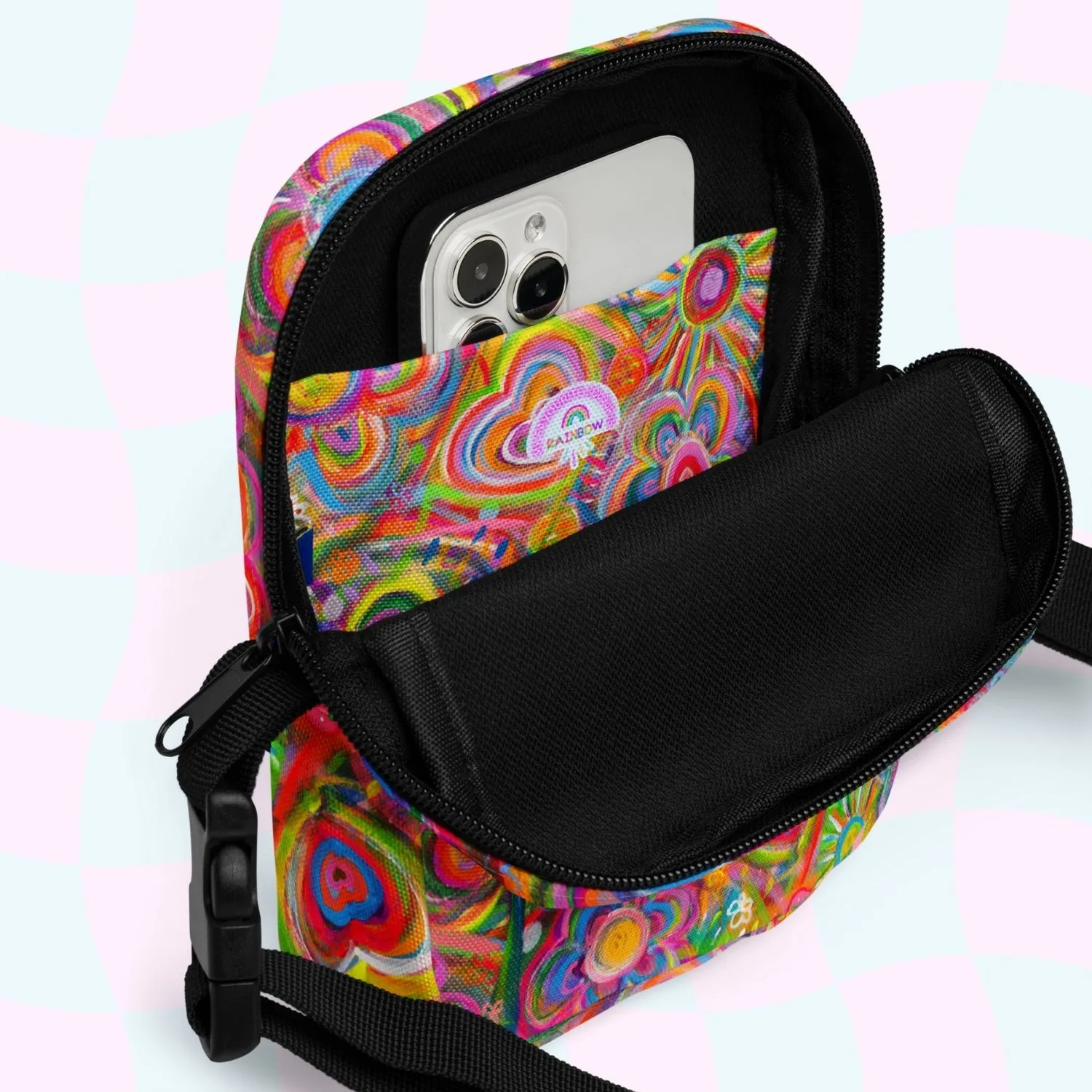Love in Neon Mini Crossbody Bag