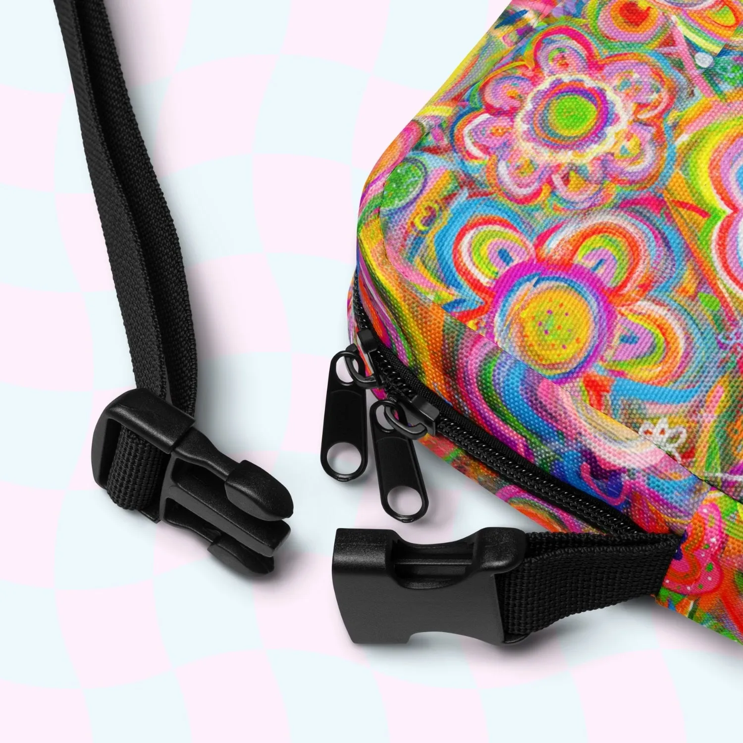 Love in Neon Mini Crossbody Bag