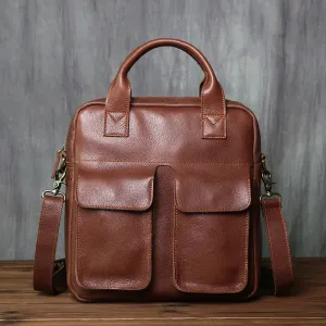Luigi | Retro Leather Men's Handbag