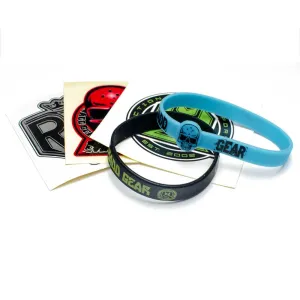 Madd Gear Sticker & Wrist Band Pack