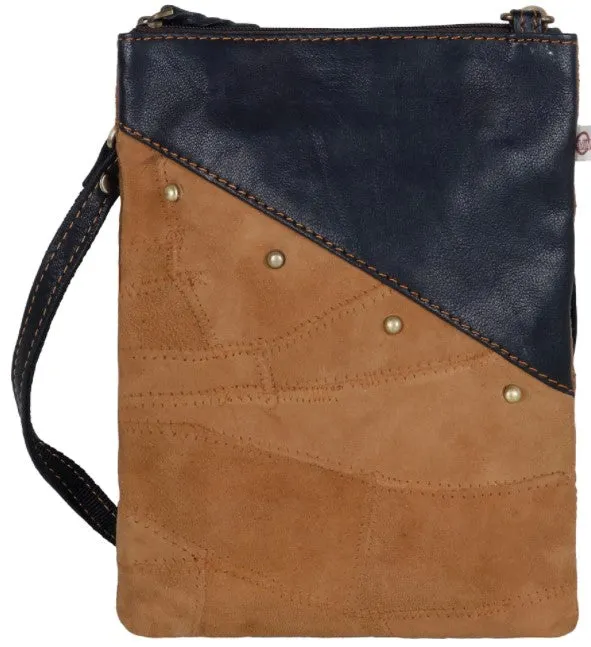 Madison Brisk Leather Crossbody, Small