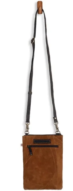 Madison Brisk Leather Crossbody, Small